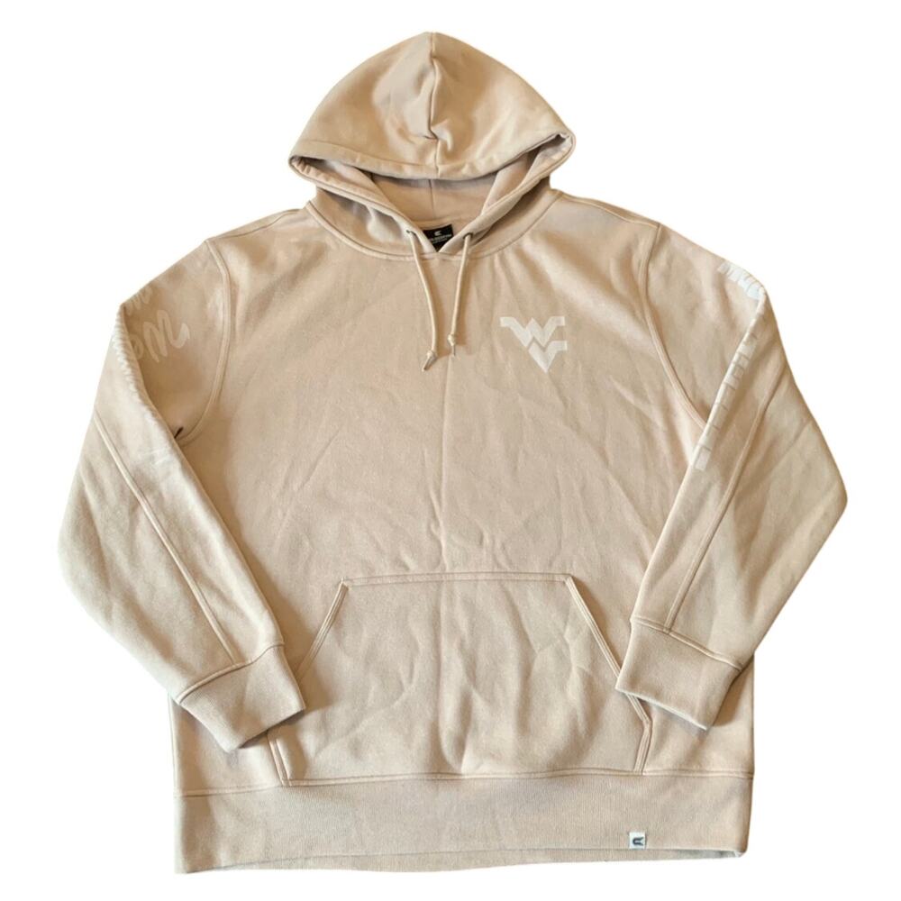 🎉HOST PICK🎉 WVU Great Outdoors NEW Mens Hoodie Sweatshirt XXL Tan Sequoia Color - Picture 12 of 13